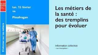 Live Les métiers de la santé  ambulancier et auxiliaireambulancier [upl. by Shih514]