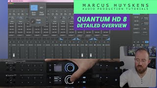 PreSonus Quantum HD 8  FULL Overview  USBC Audio Interface [upl. by Ainsworth]