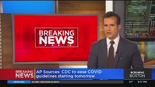 CDC To Significantly Ease Pandemic Mask Guidelines Friday [upl. by Dnana537]