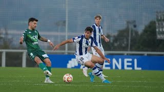 Resumen Real Sociedad B 01 Arenteiro [upl. by Asiul]