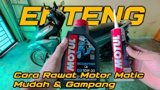 Service Honda Vario 150 Old Gampang  Ganti Oli Pakai Motul Auto Enteng [upl. by Sevik]