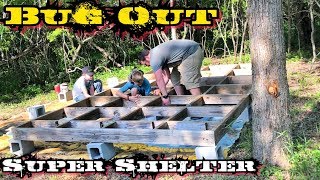 Building A Bug Out Survival Super Shelter  Recycled Materials [upl. by Hartmann]