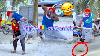 Guinée 🇬🇳 vs Gambie 🇬🇲 🏃🏾‍♂️🏃🏾‍♂️😂😂🇬🇳❤️🇬🇲 [upl. by Hi]