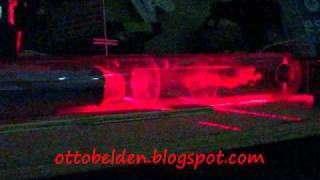 Vortex Laser Smoke Visualizationwmv [upl. by Annasor399]