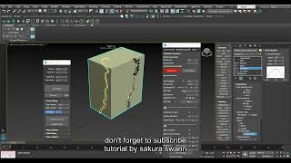 3ds max tutouse Ivy tools for cracks effect [upl. by Weldon]