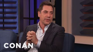 Javier Bardem Invites Conan To Visit Spain  CONAN on TBS [upl. by Jeddy]