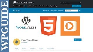 How to Embed a Video with Easy Video Player WordPress Plugin [upl. by Maison]