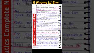 Salient features of Indian Pharmacopoeia shorts dpharma pharmaceutics exitexam [upl. by Konopka]