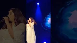 QUEEN SHREYA GHOSHAL  Improvised version of Barso Re Megha  All Hearts Tour 2024 [upl. by Lowndes55]