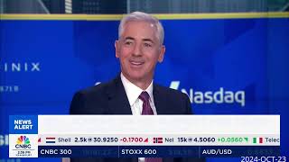 Bill Ackman Trump is the only candidate thats talked about accelerating the growth of the country [upl. by Atik214]