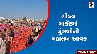 ગોંડલ માર્કેટમાં ડુંગળીની મબલખ આવક  Onion Revenue  Gondal Marketing Yard  Rajkot  Gujarat [upl. by Rexferd644]