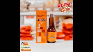 APETAMIN SYRUP Weight Gain Syrup amp Appetite Booster  Adults amp Children [upl. by Noreik]