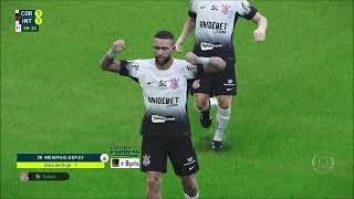 Corinthians x Internacional  Jogo Decisivo  Campeonato Brasileiro 2024  efootball PES 2021 [upl. by Standford]