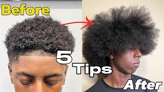 5 Tips To Grow Your Hair Faster [upl. by Ladnyc]