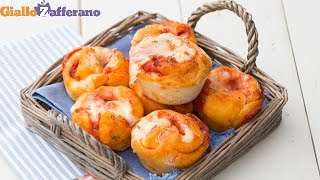 PIZZA MUFFIN  Ricetta in 1 minuto [upl. by Adila]