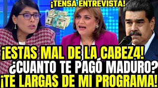 LA REVOLCÓ PERIODISTA SACA DE LAS MECH4S A LAPICITA SALVAJE POR JUSTIFICAR DICTADURA DE MADURO [upl. by Toomin976]