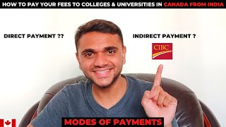 HOW TO PAY TUTION FEES IN CANADA FROM INDIA   PAYING COLLEGE AND UNIVERSITY FEES IN CANADA [upl. by Lleuqram]