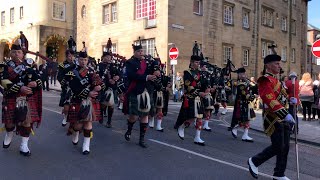 Scottish and North Irish Yeomanry Freedom of City Parade [upl. by Atalanta]