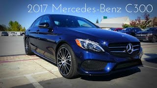 2017 MercedesBenz C Class C300 20 L Turbo 4Cylinder Review [upl. by Ewer952]