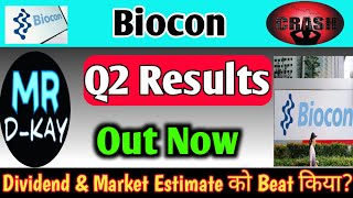 BIOCON Q2 results 2025  BIOCON Q2 results  BIOCON Share News  BIOCON Share latest news  Crash [upl. by Annenn338]