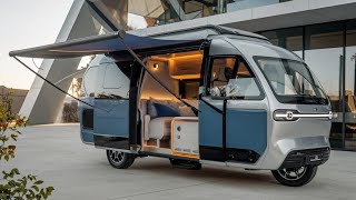 Travel Light Live Large The 2025 Luxurious Best New Tricycle Camper [upl. by Anelet]