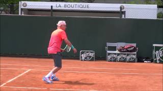 John McEnroe practising [upl. by Osmen]