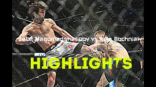 Zabit Magomedsharipov vs Kyle Bochniak FIGHT HIGHLIGHTS [upl. by Teerprah]