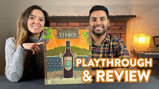 Vinhos Board Game  Playthrough amp Review [upl. by Veno]