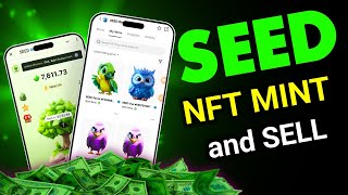 seed airdrop update  how to mint seed bird NFT and sell to the market [upl. by Ymled679]