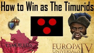 EU4  How to Win as The Timurids [upl. by Adabelle]