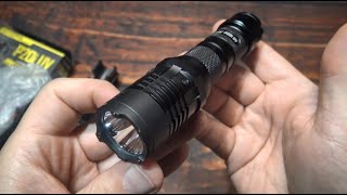 Nitecore P20i UV Flashlight Kit Review [upl. by Ricardama573]