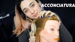 TRUCCO e PARRUCCO alla Bambolina  ASMR [upl. by Annaujat]