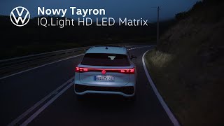 Nowy Tayron  IQLight HD LED Matrix  Volkswagen Polska [upl. by Nodroj476]