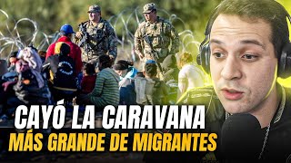 🛑 CRISIS MIGRATORIA ¡LA CARAVANA MÁS GRANDE FRENADA POR LA POLICIA MEXICANA 🇲🇽 🌎 [upl. by Savior]