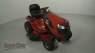 Craftsman Riding Lawn Mower Disassembly Repair Help [upl. by Tinor]