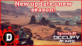 IM BACK New update new season S3 E1 Occupy Mars The Game [upl. by Langan887]