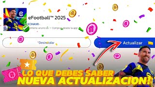 A lNSTALAR eFootball 2025😍Asi es La Nueva Version Evolucionada Con Nueva Grafica🥳Super Licencias✅ [upl. by Cheung]