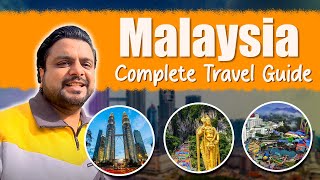 Complete Travel Guide to Malaysia  Hotels Attraction Food Transport and Expenses [upl. by Inaboy]