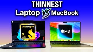 THINNEST Elite X Laptop Vs MacBook Air M3  HOLY MOLY this is CLOSE [upl. by Dnomaid]