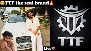 😍TTF is now a official brand🔥The real brand ❤️‍🩹live vaanga TTF eh♥️ [upl. by Ellimac]