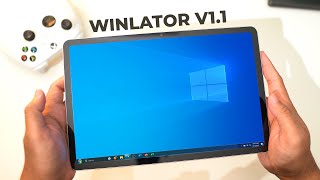 AMAZING Cobain WINLATOR Emulator Windows di Android Yang Support 64BIT [upl. by Rexer]