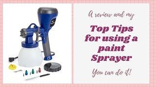 Top tips on using the HomeRight Sprayer to Paint Furniture [upl. by Aehtna]