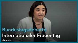 Bundestagsdebatte zum Internationalen Frauentag am 150324 [upl. by Iron]