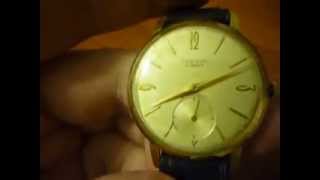 RELOJ TRESSA 17 JEWELS SWISS MADE ENCHAPADO ORO 10 MICRONES [upl. by Nalloh288]