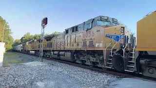 5 Locomotive Union Pacific Manifest  Plantersville TX  10324 [upl. by Fedirko13]