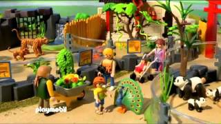 PLAYMOBIL Zoo Familia de suricates y Gran zoo en Eurekakids [upl. by Alethea]