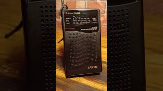 SANYO RP 5070 vintageradio radio shortwaveradio retro [upl. by Esiuol830]