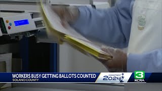 A look inside the ballot counting process in Solano County [upl. by Arron390]