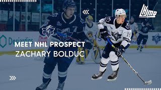 2021 NHL Draft Prospects  Meet Zachary Bolduc [upl. by Michel]