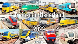 Treinen in Nederland 2022  Trains in the Netherlands 2022 [upl. by Panthia]